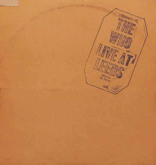 The Who - Live At Leeds - MCA LP
