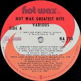 V.A. – Hot Wax Greatest Hits – Hot Wax LP