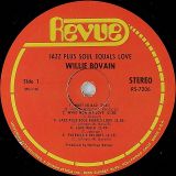 Willie Bovain – Jazz + Soul = Love – Revue LP