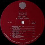Carmen McRae – Bittersweet – Focus LP