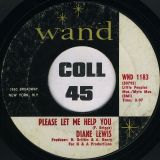 Diane Lewis – I Thank You Kindly b/w Please Let Me Help You – Wand 7″