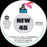 Gil Scott-Heron – Pieces Of A Man b/w I Think I’ll Call It Morning – Flying Dutchman UK 7″