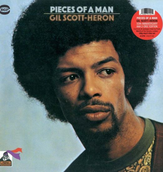 Gil Scott-Heron - Pieces Of A Man 50th Anniversary AAA 2-Disc Set - Flying Dutchman 2LP