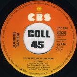 Johnnie Taylor – You’re The Best In The World b/w Disco Lady – CBS GER 7″