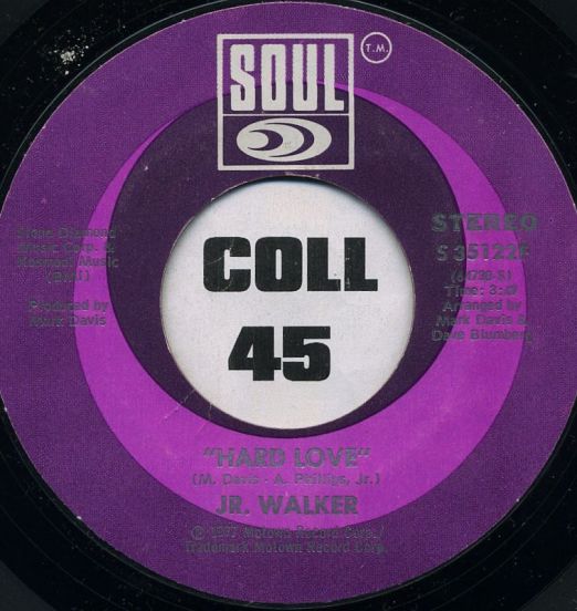 Jr. Walker - Hard Love b/w Whopper Bopper Show Stopper - SOUL 7"