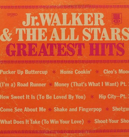 Jr. Walker & The All Stars - Greatest Hits - Soul LP