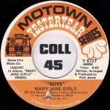 Mary Jane Girls – All Night Long b/w Boys – Motown 7″