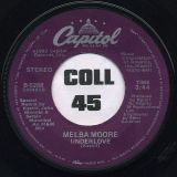 Melba Moore – Underlove (LP Version) b/w Special Remix – Capitol 7″