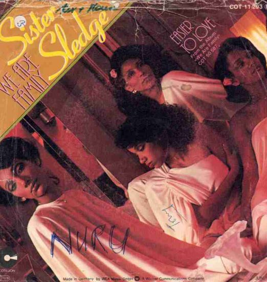 Sister Sledge - We Are Family b/w Easier To Love - Cotillion GER PS 7"