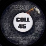 Tavares – A Penny For Your Thoughts b/w The Skin You’re In – RCA 7″