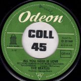 The Beatles – All You Need Is Love b/w Baby, You’re A Rich Man – Odeon GER 7″