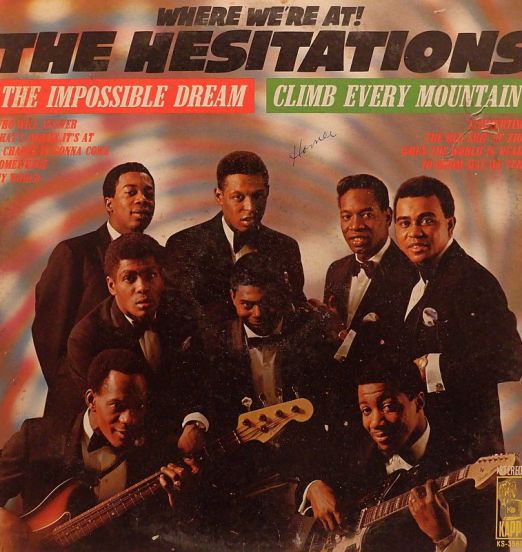 The Hesitations - Where We're At! - Kapp LP