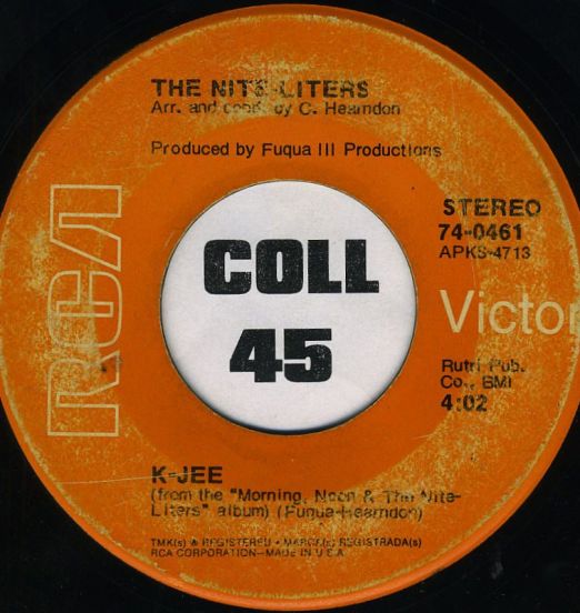 The Nite-Liters - K-Jee b/w Tanga Boo Gonk - RCA Victor 7"