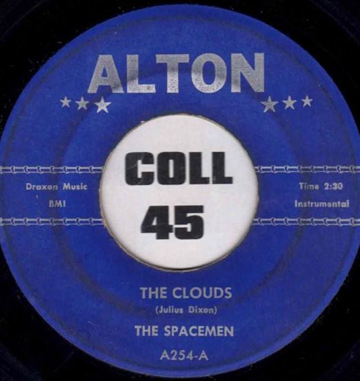 The Spacemen – The Clouds b/w The Lonley Jet Pilot - Alton 7"