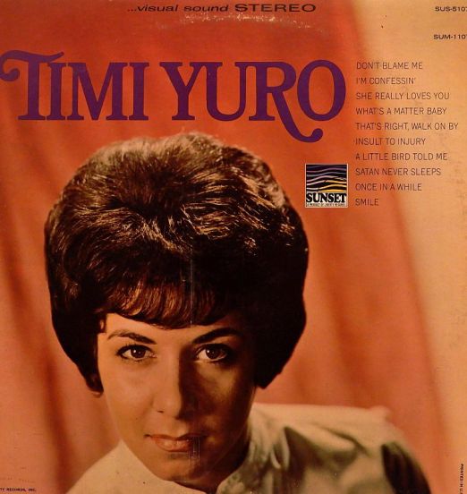 Timi Yuro - Timi Yuro - Sunset LP