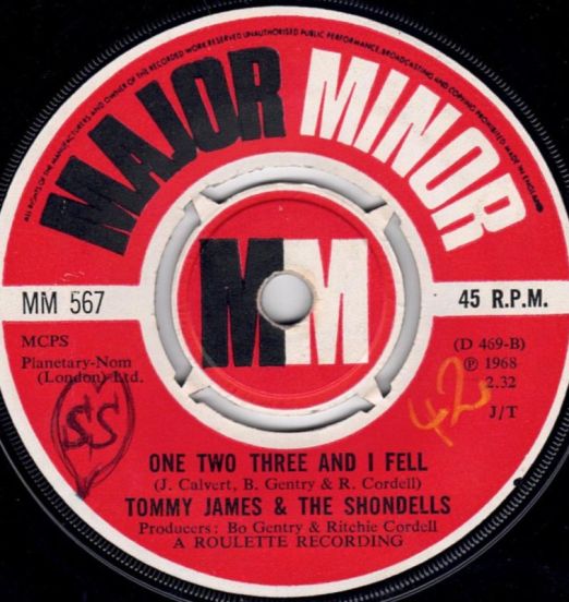TommyJames&TheShondells-OneTwoThreeAndIFeelB