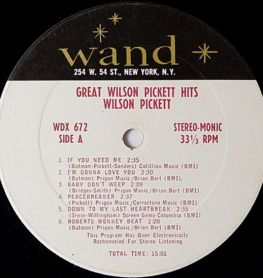 WilsonPickett-GreatHitsLABEL