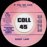 Buddy Lamp – Hen Pecked b/w If You See Kate – Duke DJ 7″