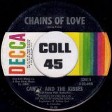 Candy And The Kisses – Someone Out There b/w Chains Of Love – Decca 7″