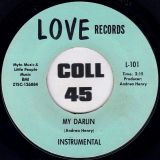 Diane Lewis – Please Let Me Help You b/w My Darlin Instrumental  – Love 7″
