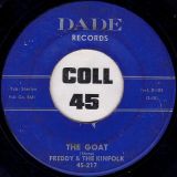 Freddy & The Kinfolk – The Goat b/w Blabbermouth – Dade 7″