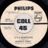 George & Teddy – Do What You Wanna b/w It’s A Heartache – Philips DJ 7″