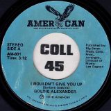 Goldie Alexander – I Wouldn’t Give You Up b/w Instrumental – Amer-Can 7″