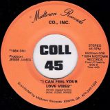 Jesse James – I Can Feel Your Love Vibes b/w At Last – Midtown 7″