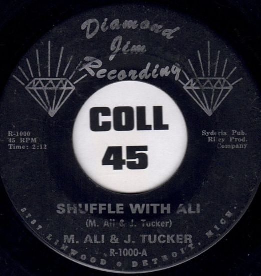 M. Ali & J. Tucker - Shuffle With Ali b/w Champs Jerk - Diamond Jim 7"