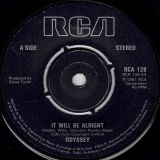 Odyssey – It Will Be Alright b/w Oh No Not My Baby – RCA 7″