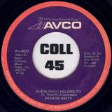 Sharon Britt – Rescue Will Come b/w Guess Who I Belong To – Avco 7″