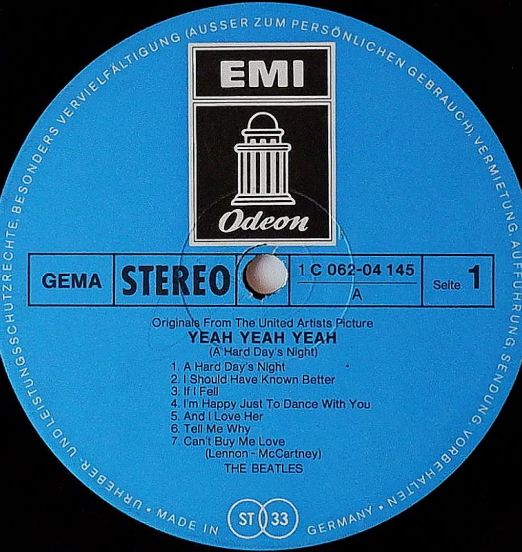 TheBeatles-YeahYeahYeahLABEL