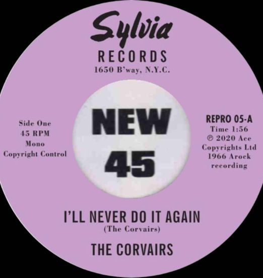 The Convairs - I'll Never Do It Again b/w A Feeling Deep Inside - Kent Repro UK 7"