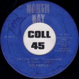 The Family – Family Affair (Instrumental) b/w Nation Time (Instrumental) – North Bay 7″