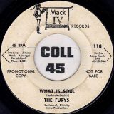 The Furys – What Is Soul b/w I Lost My Baby – Mack IV DJ 7″