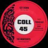 The Montereys – Get Down b/w Devastation – Congestion – Funk45 UK 7″