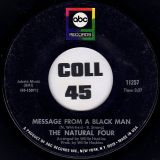 The Natural Four – Message From A Black Man b/w Stepping On Up – ABC 7″
