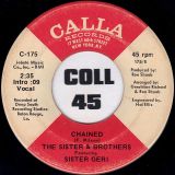 The Sisters & Brothers – Chained b/w Ack-A-Fool – Calla 7″