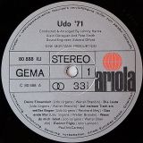 Udo Jürgens – Udo ’71 – Ariola GER LP
