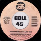 Alexander O’Neal – What’s Missing b/w Never Knew Love Like This – Tabu 7″