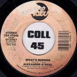 Alexander O’Neal – What’s Missing b/w Never Knew Love Like This – Tabu 7″