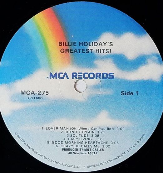 BillieHoliday-GreatestHitsLABEL