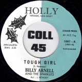 Billy Arnell And The Sparkles – Tough Girl (Instrumental) b/w Same – Holly 7″