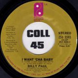 Billy Paul – People Power b/w I Want ‘Cha Baby – PIR 7″