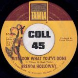 Brenda Holloway – Just Look What You’ve Done b/w Starting The Hurt All Over Again – Tamla 7″