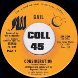 Gail – Consideration Pt. 1 b/w Pt. 2 – Smi 7″