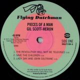 Gil Scott-Heron – Pieces Of A Man 50th Anniversary AAA 2-Disc Set – Flying Dutchman 2LP