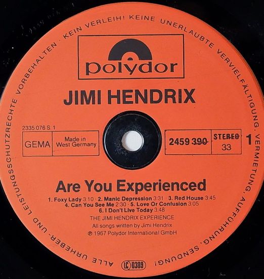 JimiHendrix-AreYouExperiencedLABEL