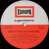 Karl May – Der Schatz Im Silbersee 1. Folge – Europa GER LP
