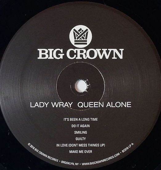 LadyWray-QueenAloneLABEL